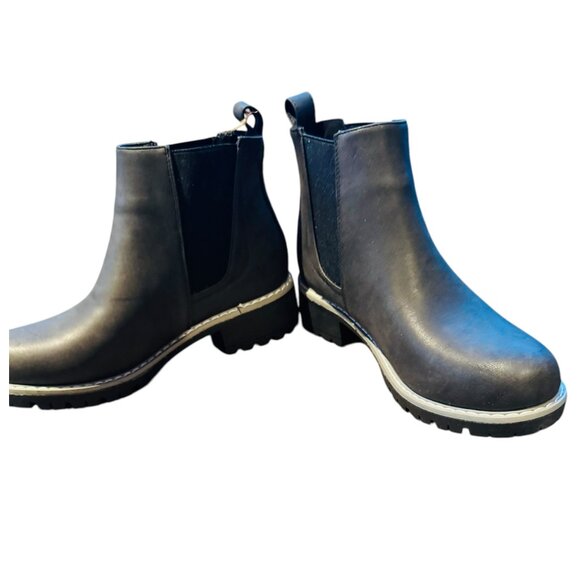 Seven7 Black bootie size 9 - Picture 5 of 6